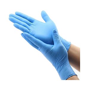 GUANTES DE NITRILO LIBRES DE POLVO TALLAS S,M & L