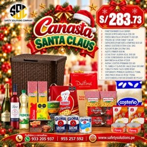 Canasta Santa Claus