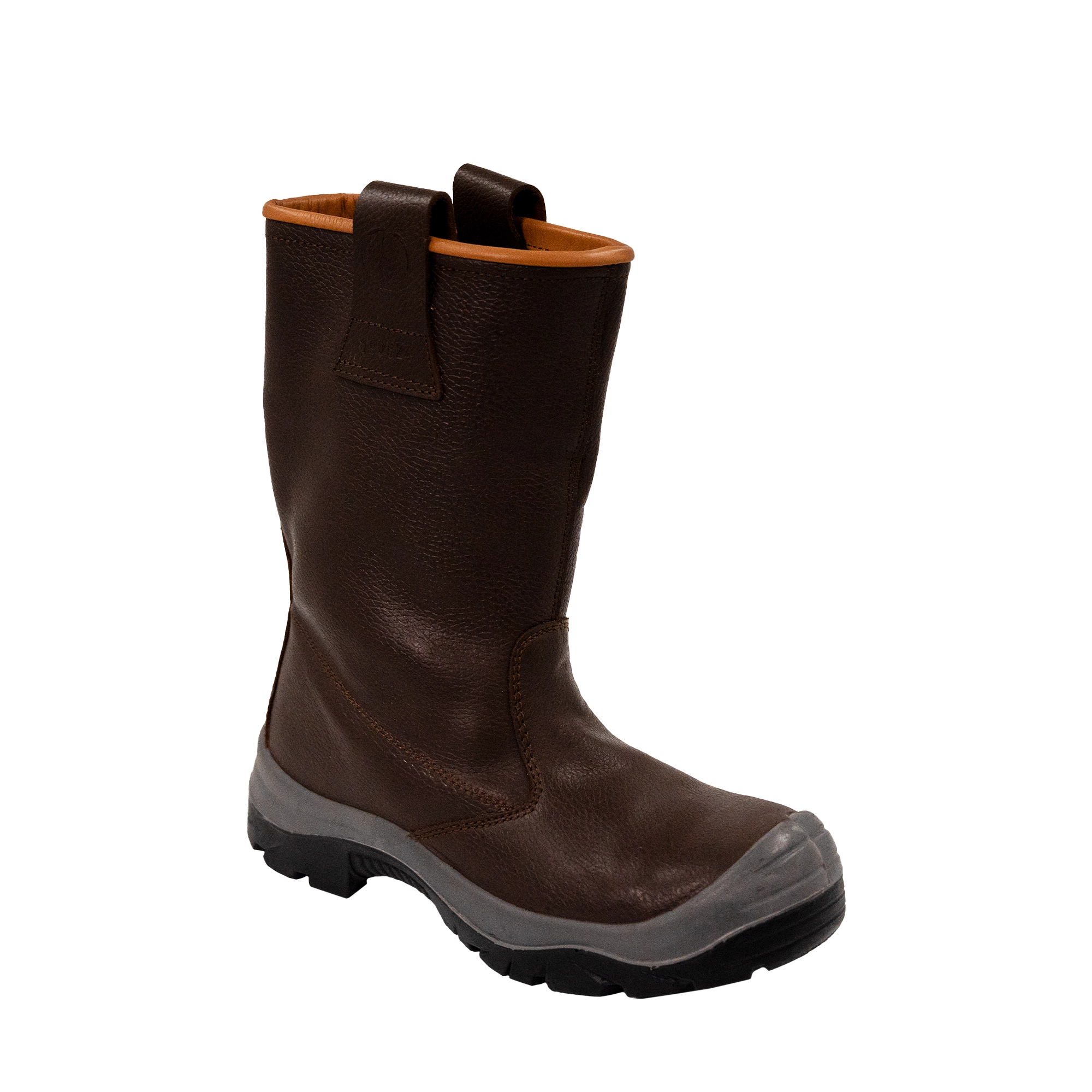 Bota campera pu box moro