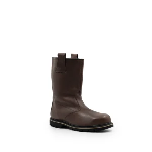 Bota Tactical Campera puntera composite, plantilla anticlavos no metálica y tirantes en la parte superior de la caña.
